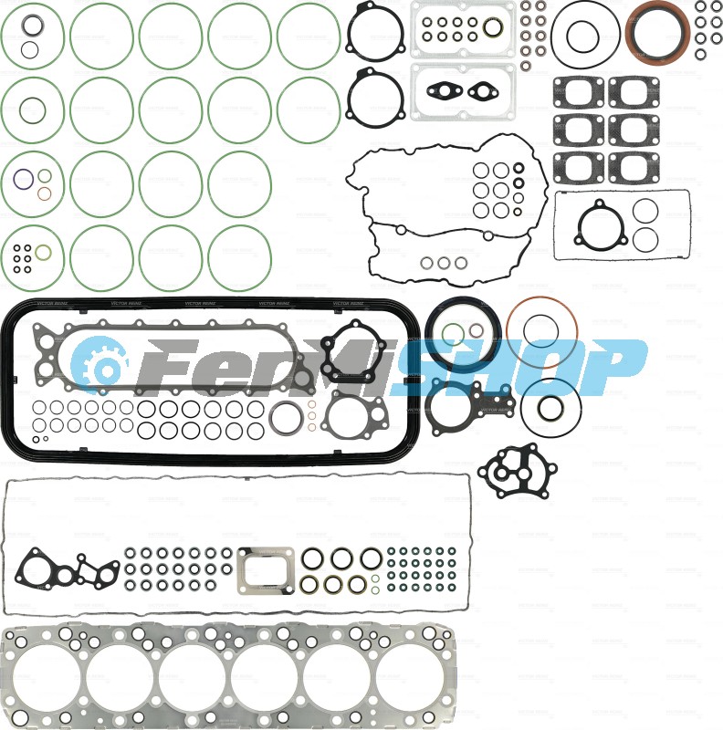 T890460 sada tesnenia motora Cursor 8  E4/5 mot. F2B