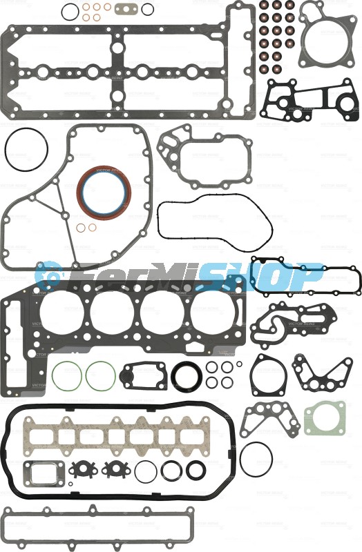 T893200 sada tesnenia motora Iveco Daily 3,0  E4/5 
