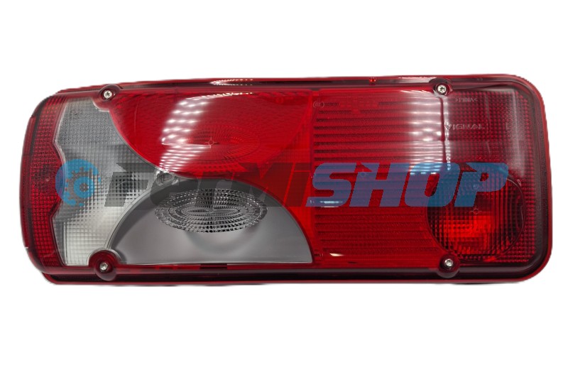 155450 svetlo zadné ľavé Iveco Stralis 2016-, S-Way, X-Way, T-Way 12/24V 8pin