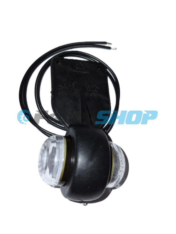 125W23 svetlo pozičné Č/B krat.LED Daily Valník,Nadstavba P/L  12/24 V