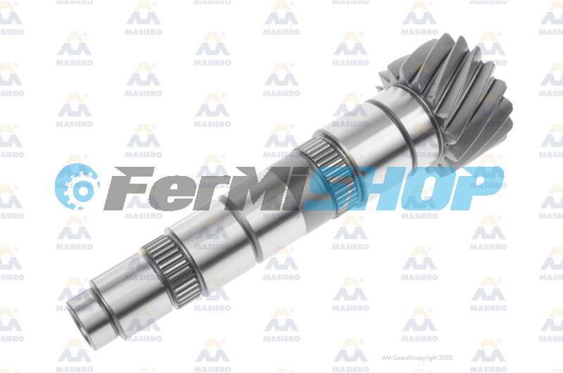 12762 hriadeľ hlavný 16/73 zubov prevodovky M40 Fiat Ducato 3.0, Peugeot Boxer, Citroen Jumper 