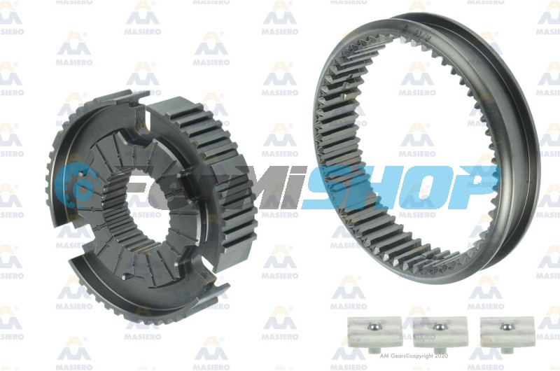 12875 synchrón komplet pre 3-4 stupeň na prevodovku M40 Fiat Ducato 2006-, Jumper, Boxer