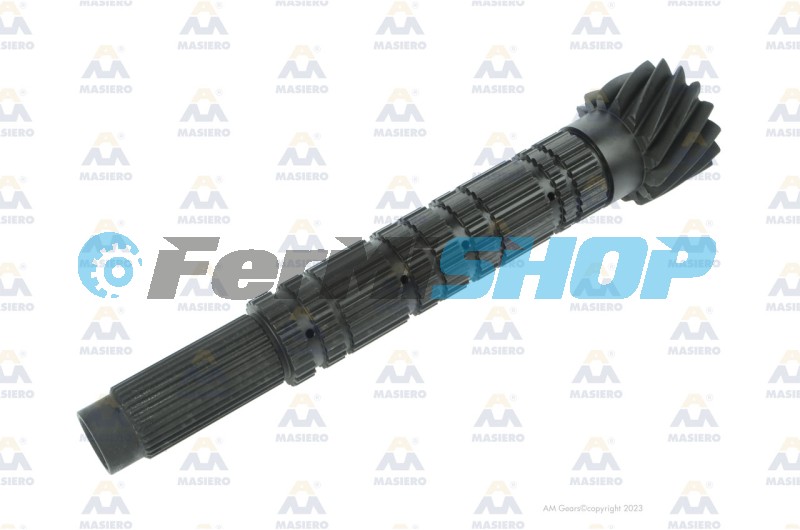 12985 hriadeľ predlohový 15 zub. prevodovky MLGU 5/6 rýchlostná Fiat Ducato, Jumper, Boxer