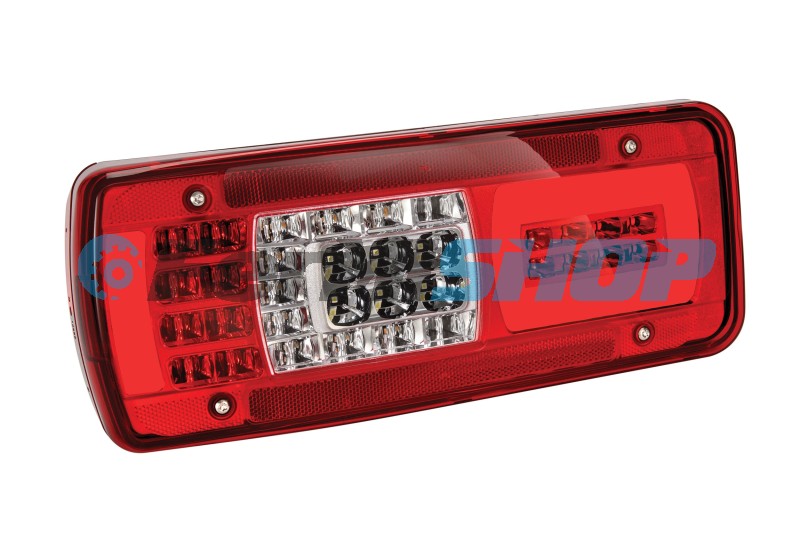 160140 svetlo zadné ľavé LED s osvetlením ŠPZ Iveco Stralis/Trakker  24V 8pin