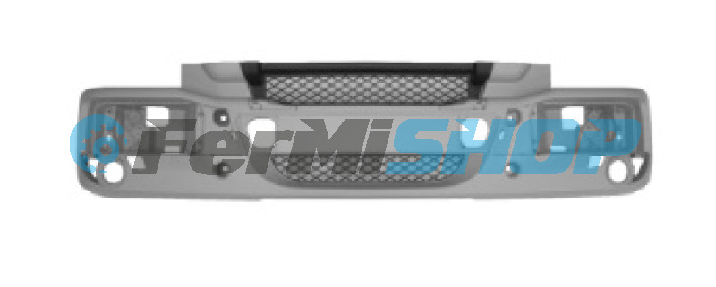20012126 nárazník predný Iveco Eurocargo 75E-120E 2008- /úprava primer!/ s otv. hml. a ostr. svetl.
