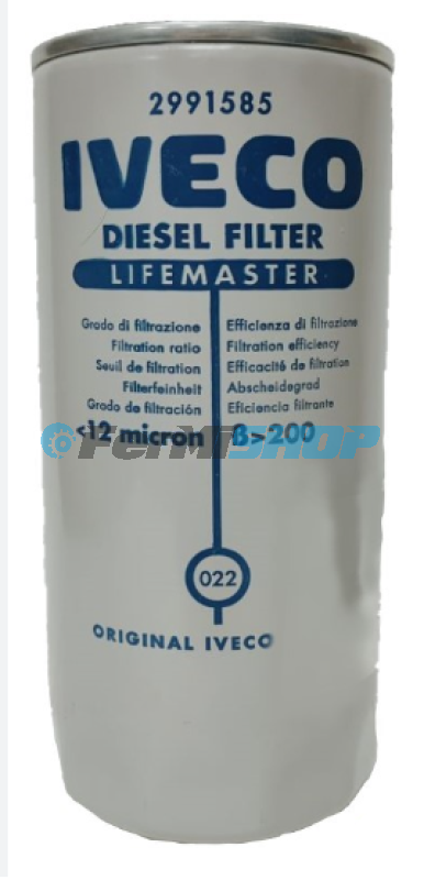 2991585 filter paliva jemný Iveco Stralis, Trakker, Eurostar, Eurotech CURSOR 8