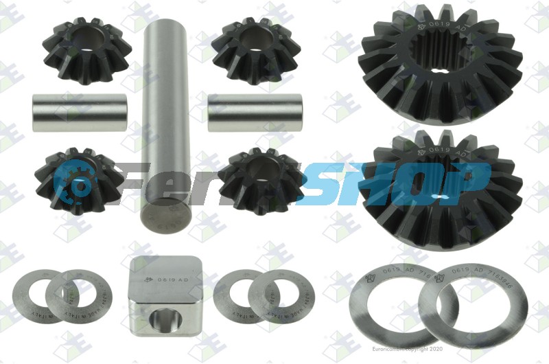 30170845 kompletné vnútro koša diferenciálu Iveco Daily