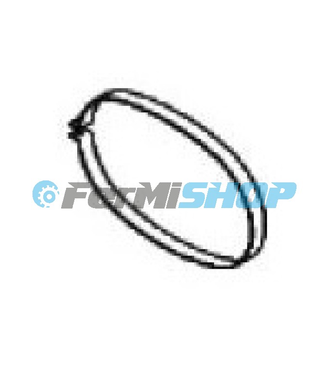 41016565-AS pás upínací oválného tlmiča výfuku Iveco Stralis, Eurostar, Eurotech 