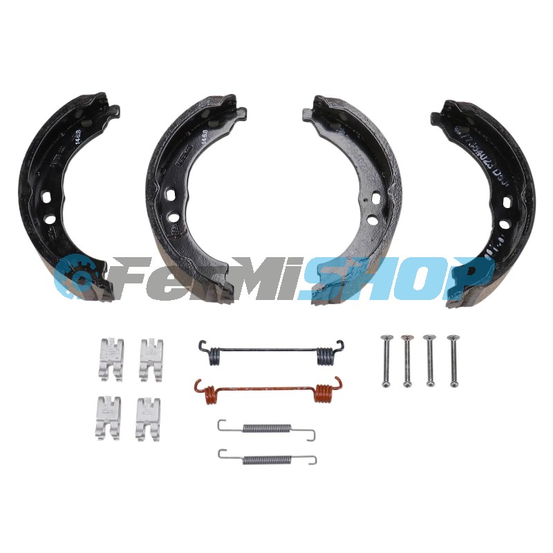 4240059 čeluste ručnej brzdy zadné 172 mm, Fiat Ducato, Citroën Jumper, Peugeot Boxer 2006-