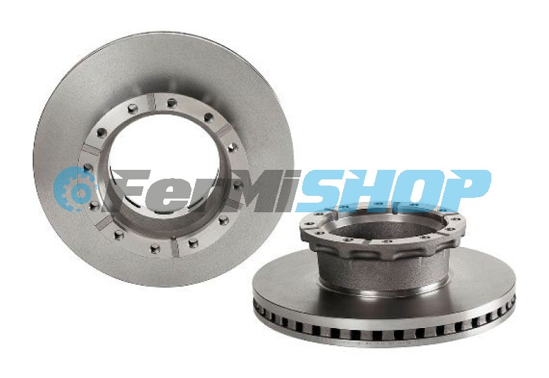 500043169 kotúč brzdový zadný s ABS krúžkom Iveco Crossway E6