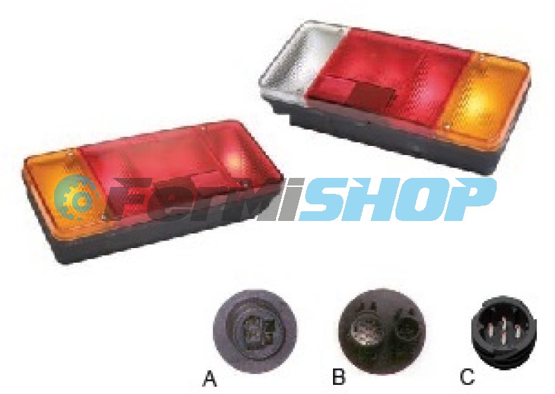 MDFR0860DX svetlo zadné pravé Iveco Daily valník 2000-2006, Fiat Ducato