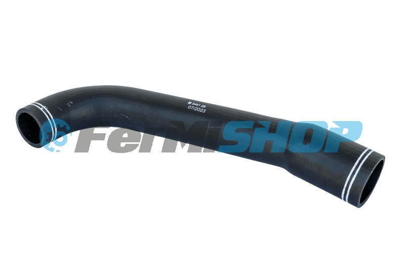 5802206491  hadica vzduchu z intercoolera do turba Iveco Daily E6 2016- mot. F1A pr. 52/57 mm