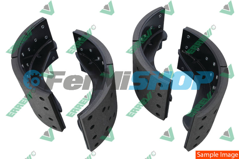 711723 čeluste brzdové 410x200 mm sada na nápravu STD Iveco Trakker typ Meritor