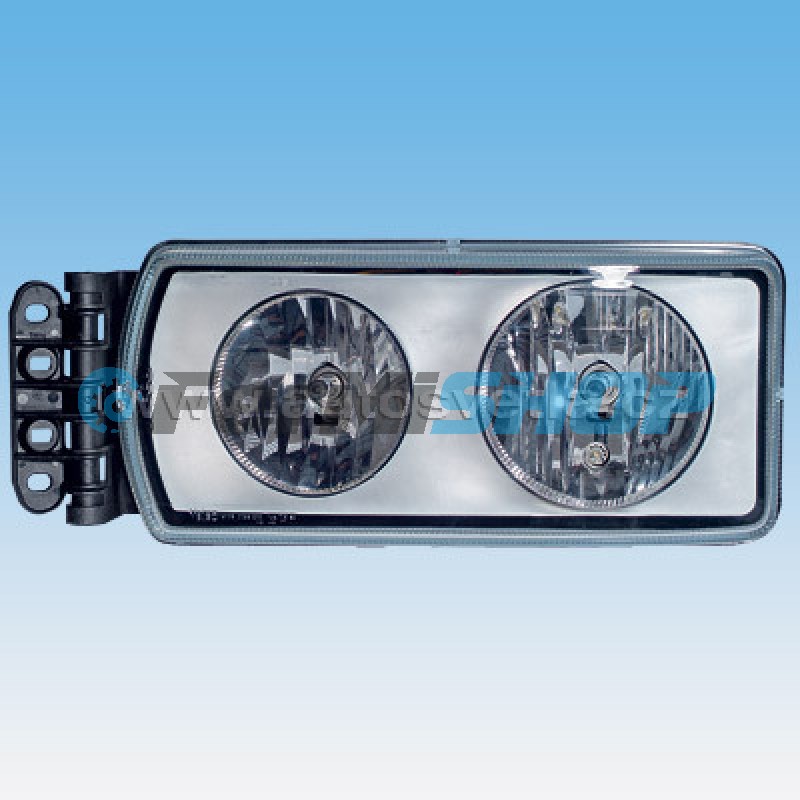 726551 svetlomet predný pravý Iveco Eurocargo 03-, Stralis, Trakker bez motorčeka nastavenia