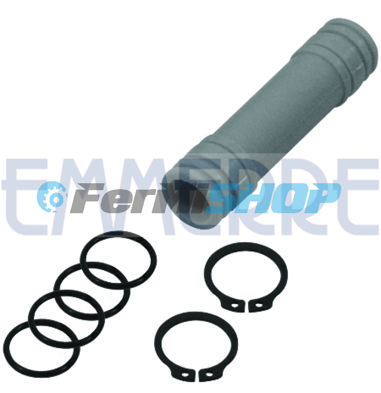 907034 trubka vodnej pumpy /sada aj s gumičkami/ Iveco Daily 2,8