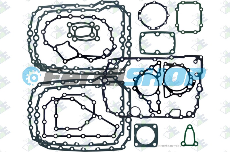 95531261 sada tesnenia prevodovky ZF 16S151, 16S181, 16S221 Iveco Stralis, Trakker