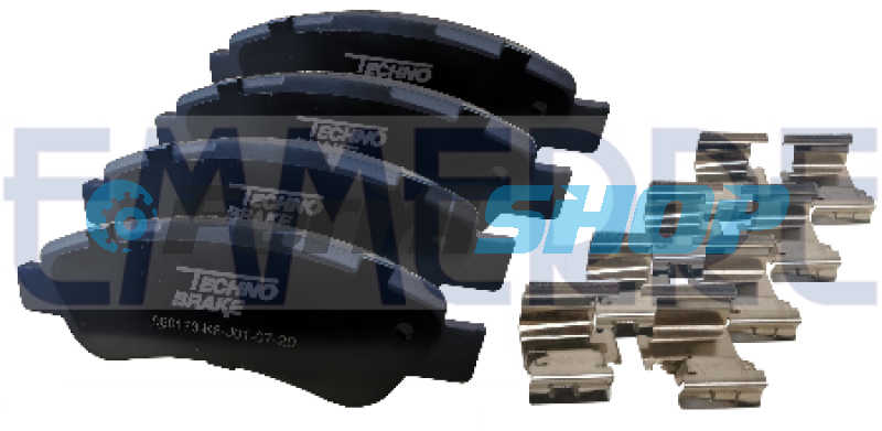 960173 doštičky brzdové zadné Fiat Ducato, Jumper, Boxer 2006- 