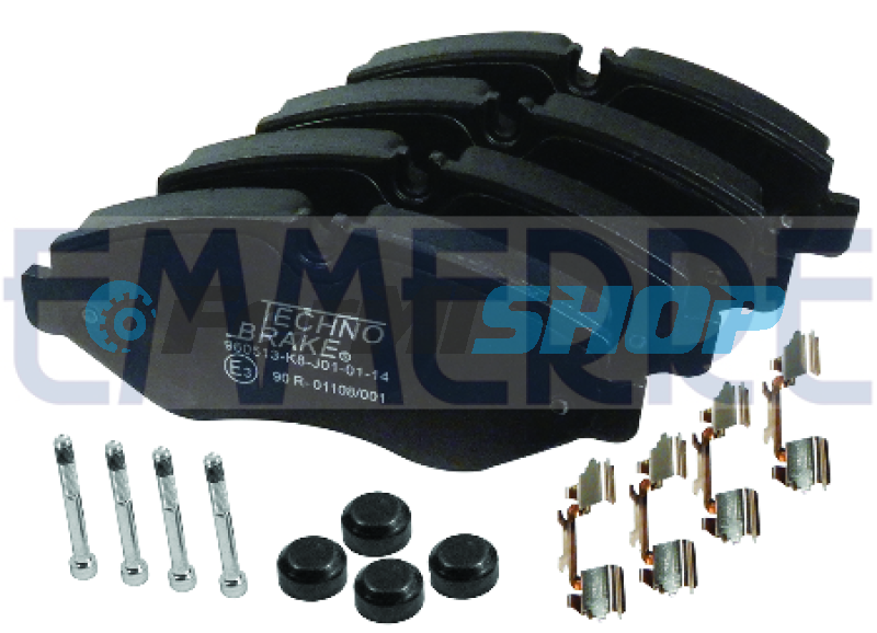 960513 doštičky brzdové predné Iveco Daily 2006-