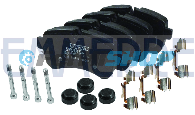 960516E3 doštičky brzdové zadné Iveco Daily 35C  2006-