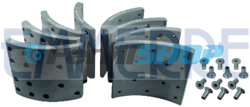 AS5024 obloženie brzdové Iveco Trakker;  Eurostar, Eurotech, WABCO 410x202