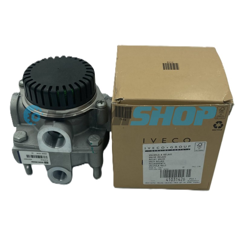 41031426 ventil reléový Iveco Eurocargo, Stralis, Trakker, Eurostar, Eurotech, Bus