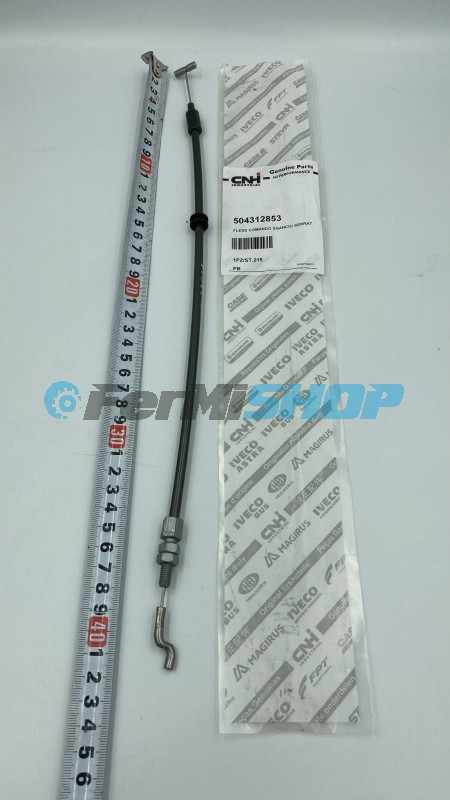 504312853 lanko otvárania vonkajšieho spodného kastlíka Iveco Stralis - ľavý l=401 mm