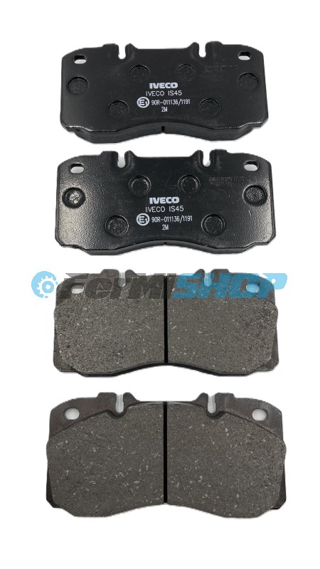 503612294 doštičky brzdové Iveco Eurocargo 75E-, Iveco Daily 