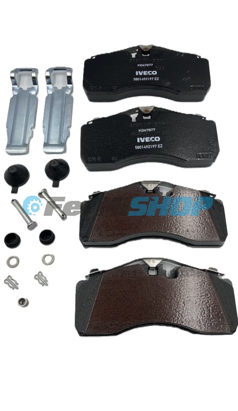 503612268 doštičky brzdové Iveco Eurocargo 120E-