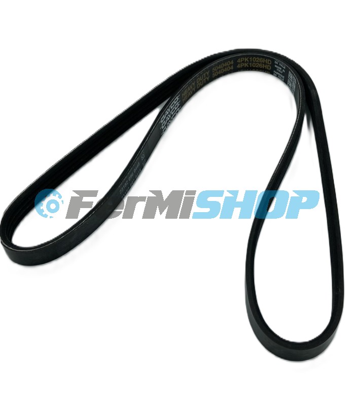 4PK1026HD remeň drážkový vodnej pumpy Iveco Arway, Evadys, Crossway, Magelys Cursor 8 mot. F2BE