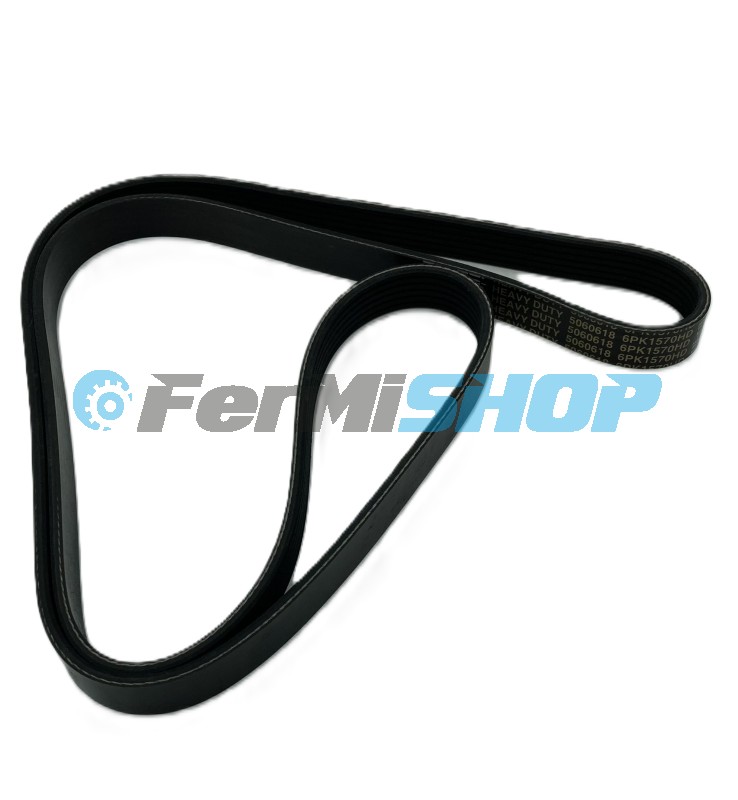 6PK1570HD remeň drážkový alternátora Iveco Bus Arway, Citelis, Crossway, Euroclass
