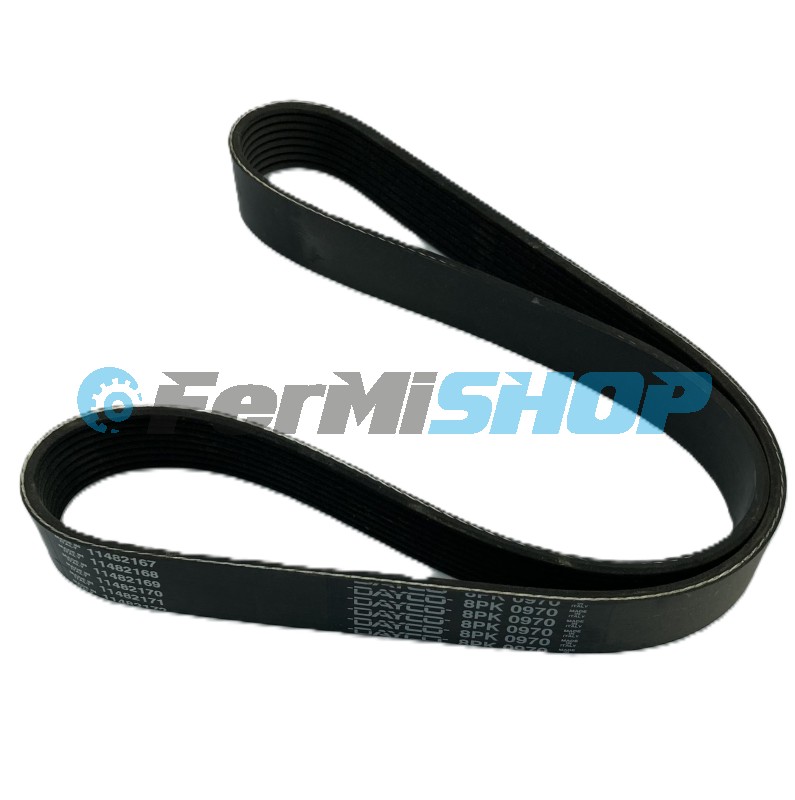 8PK970HD remeň drážkový alternátora Volvo FH