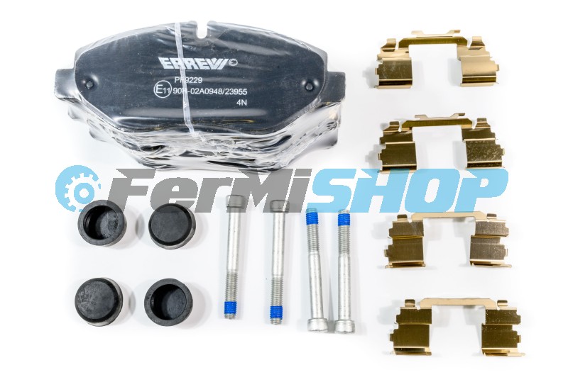 PF9229 doštičky brzdové predné Iveco Daily 2006-