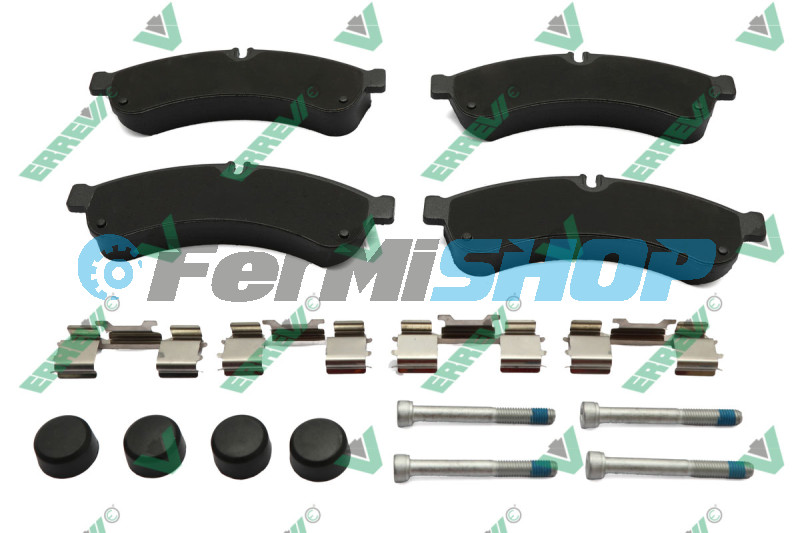 PF9231 dostičky brzdové Iveco Daily 65C18 zadné