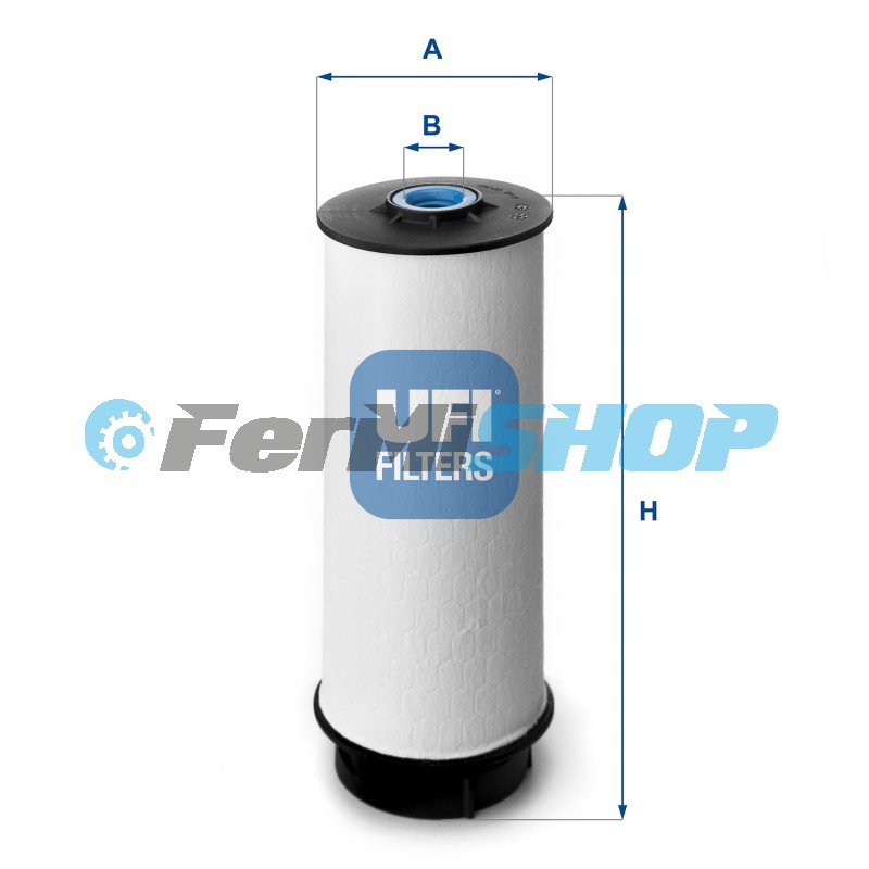 UF2603400 filter paliva Iveco Daily 2009- vložka do obalu 42566526